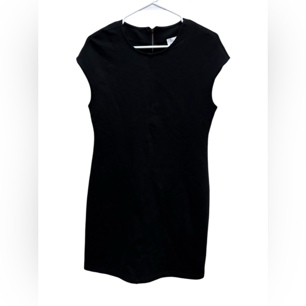 Maeve Classic Black Sheath Dress size M